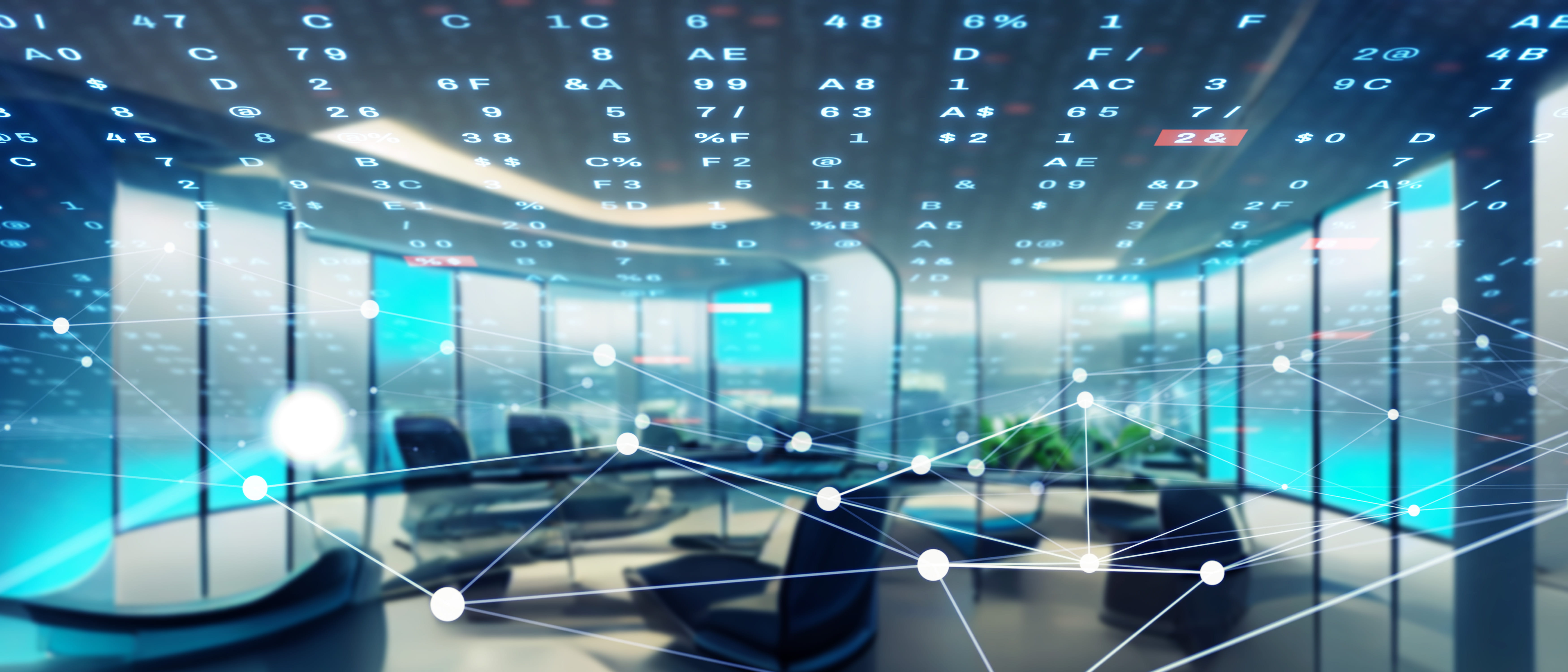 フロアの廊下の画像